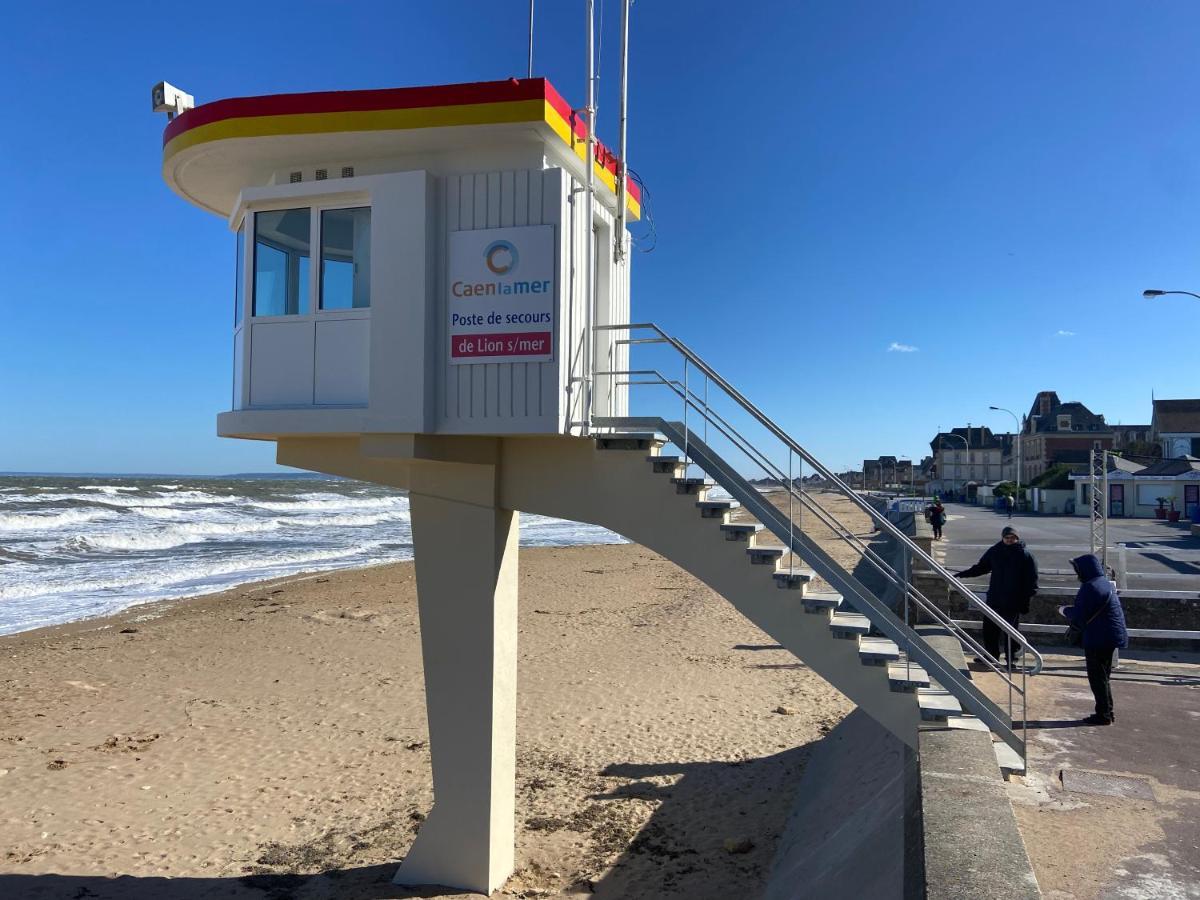 L'Appart' Du Bord De Mer 150M De La Plage Lion-sur-Mer Esterno foto